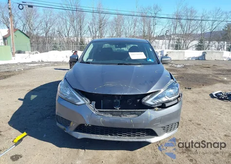 2017 Nissan Sentra Sv из США, поврежденный, VIN 3N1AB7AP1HY393398
